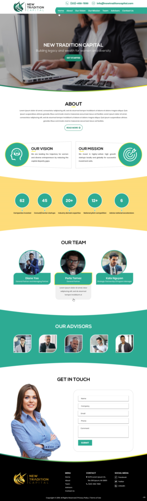 Diseño Web por pb para este proyecto | Diseño: #22578508