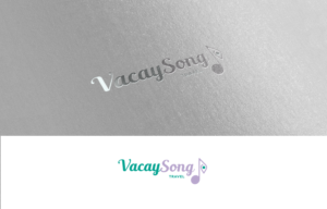 VacaySong or VacaySong Travel | Logo Design by Ezgi Kilavuz