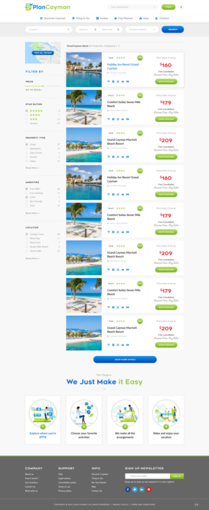 3 page designs for our Travel Company!! | Web Design by Ved Web Services