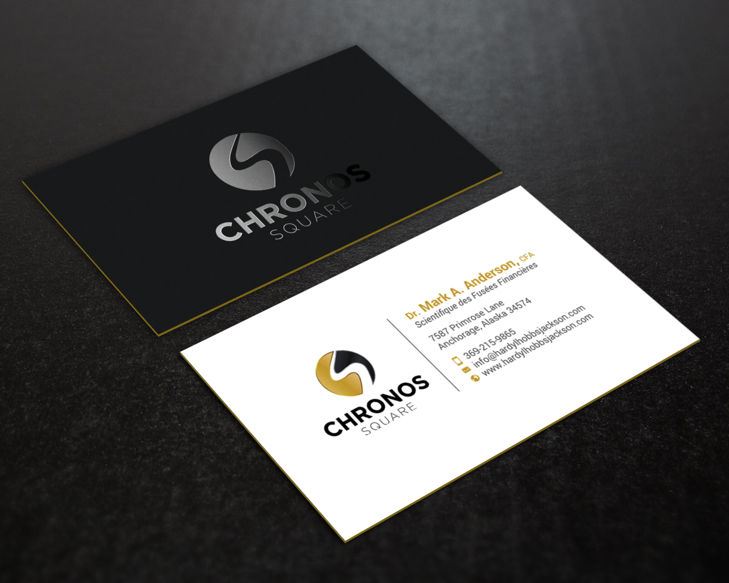Business Card Design by chandrayaan.creative for this project | Design #22574021