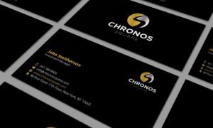 Chronos Square | Diseño de Tarjeta de Presentación por coo.lt