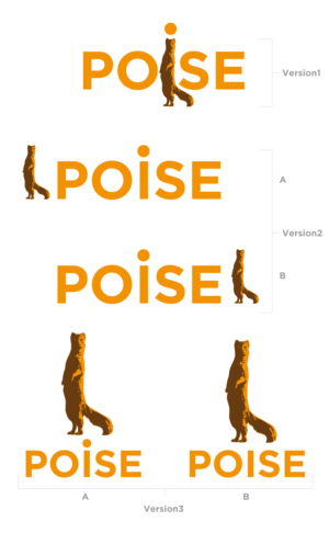T-shirt Brand name: Poise | T-shirt Design by Al Pech