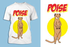 T-shirt Brand name: Poise | Diseño de Camiseta por Malik 11
