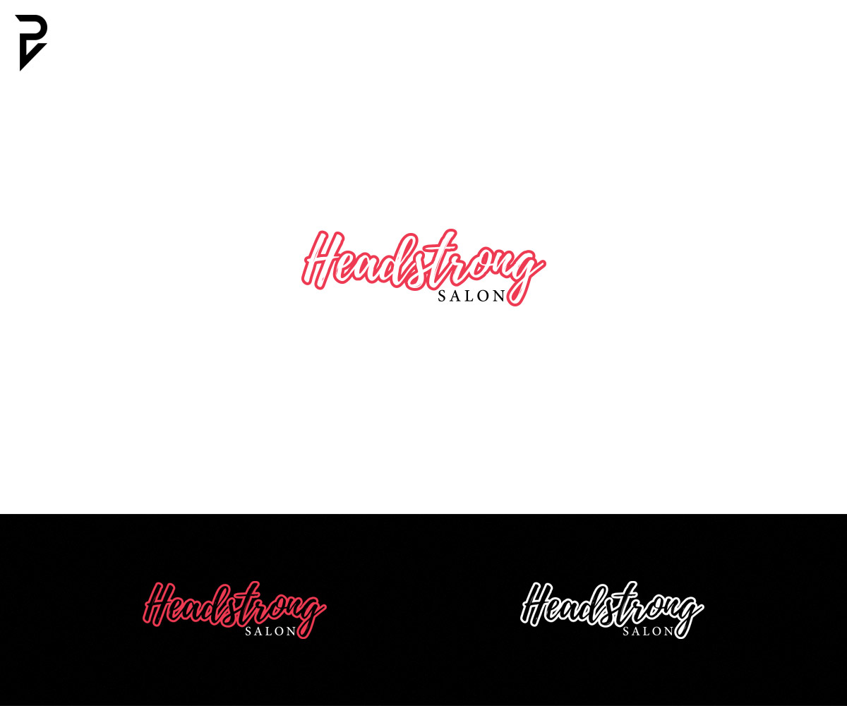 Logo Design by poisonvectors for Headstrong Salon | Design #22571060