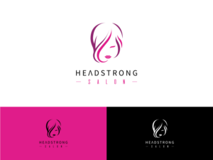 Logo Design by TTK for Headstrong Salon | Design: #22571548