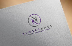 we would like the logo to look good with the name kloset_kase but also be able to  stand alone with just an image. | Logo Design by pachilakili