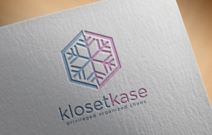 we would like the logo to look good with the name kloset_kase but also be able to  stand alone with just an image. | Logo Design by Kim Ji