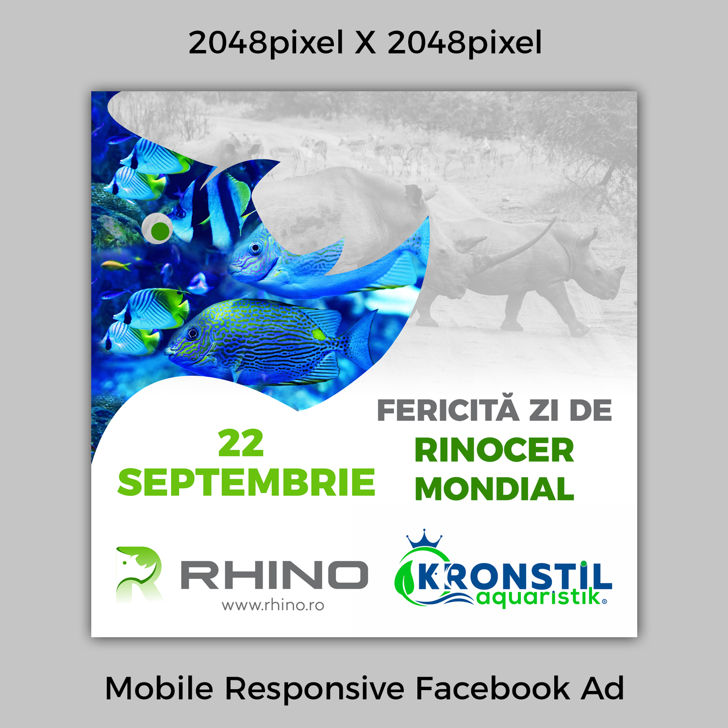 Facebook Design by TSU Creations for Kronstil Aquaristik SRL | Design #22579733
