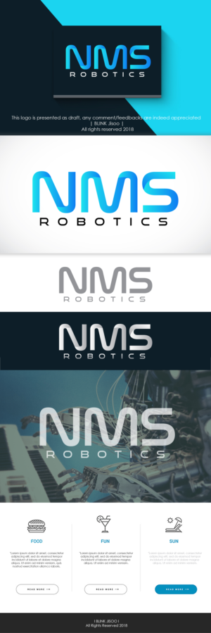 NMS Robotics | Design de Logo par Kim Ji