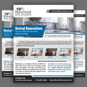 Kitchen Renovation in YOUR area | Design de Flyer par aspiremedia