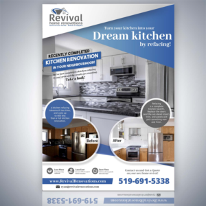 Kitchen Renovation in YOUR area | Design de Flyer par angelcolmenares3