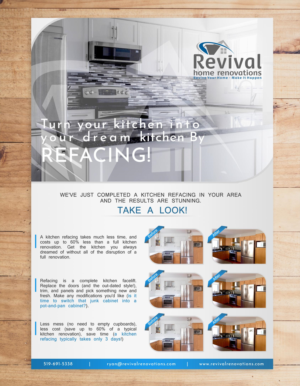 Kitchen Renovation in YOUR area | Diseño de Flyer por Adnan.design