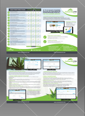 Brochure Design for B-to-B software company | Brochure Design by DA.
