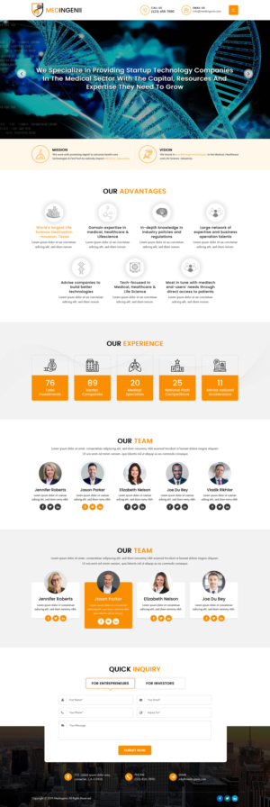 MedIngenii | Diseño Web por Sbss