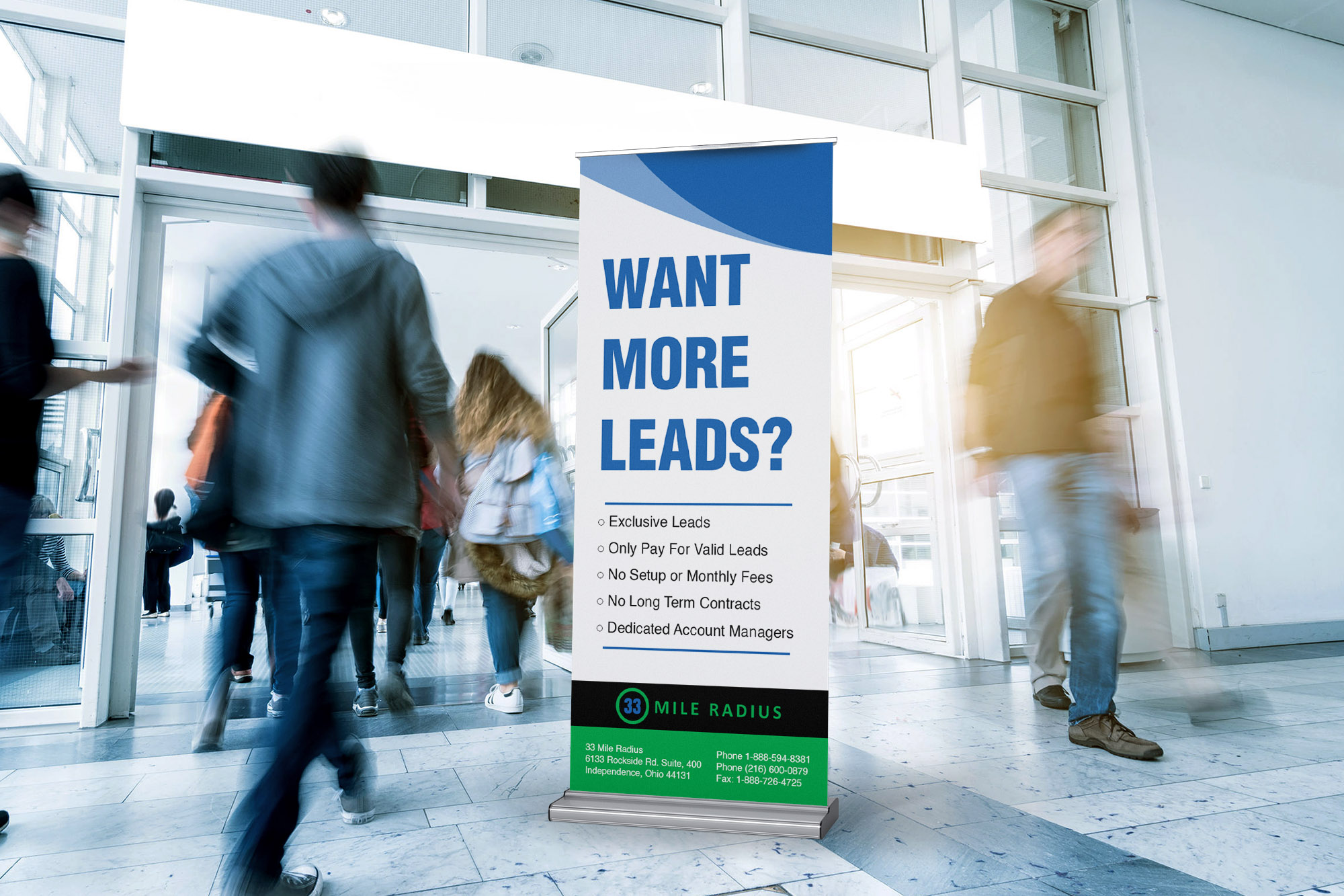 Trade Show Booth Design by wolfwud for 33 Mile Radius, LLC | Design #22605910