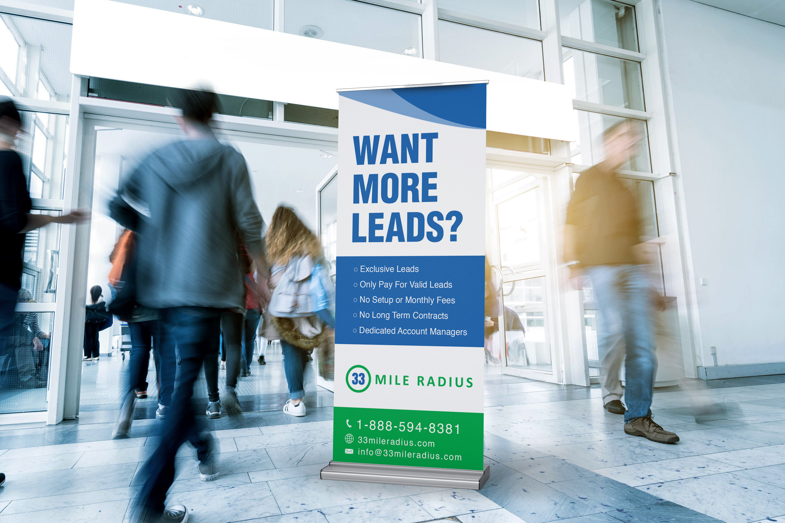 Trade Show Booth Design by wolfwud for 33 Mile Radius, LLC | Design #22612042