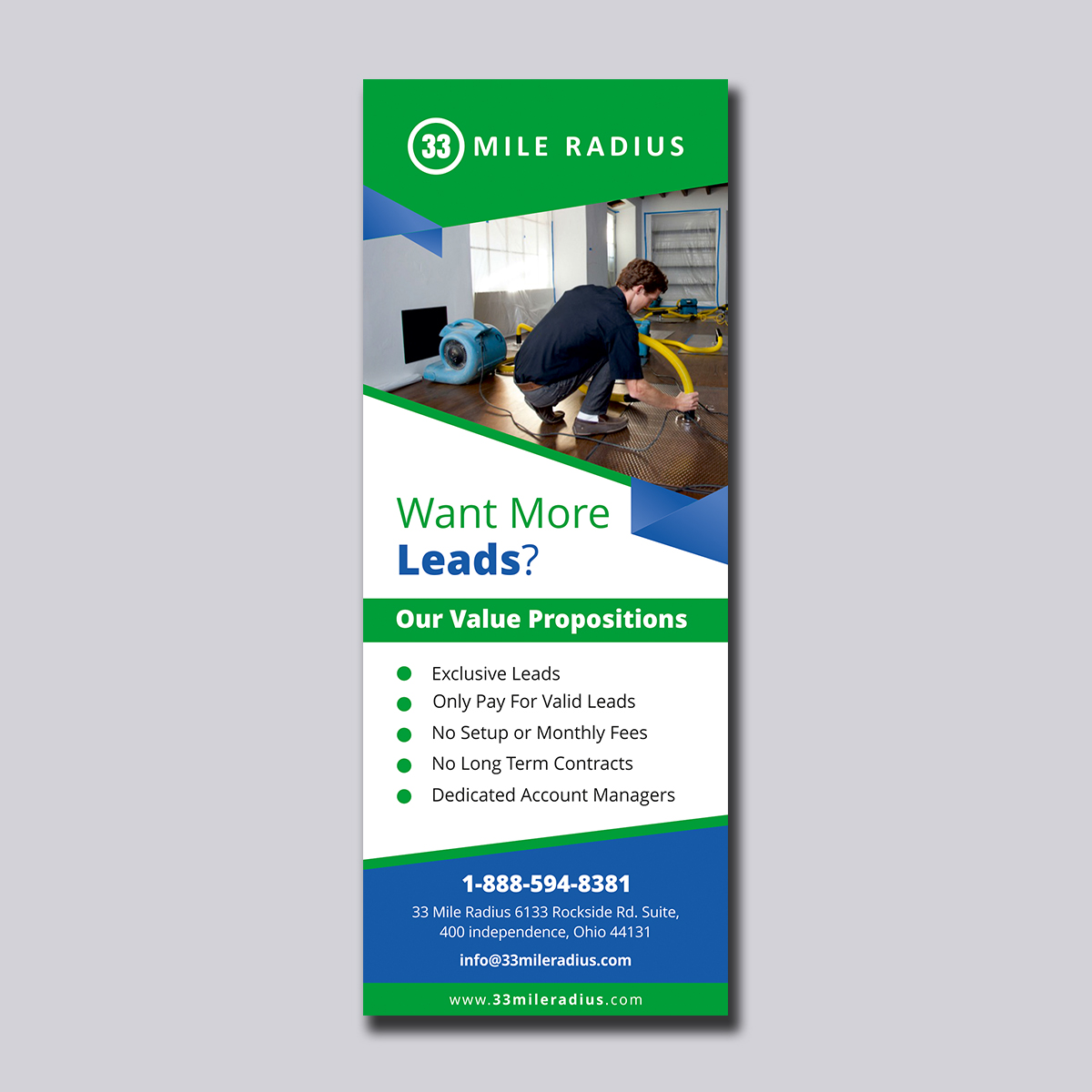 Trade Show Booth Design by AGMA for 33 Mile Radius, LLC | Design #22601688