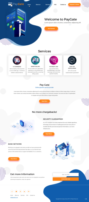 Wordpress Design by pb for this project | Design: #22578606