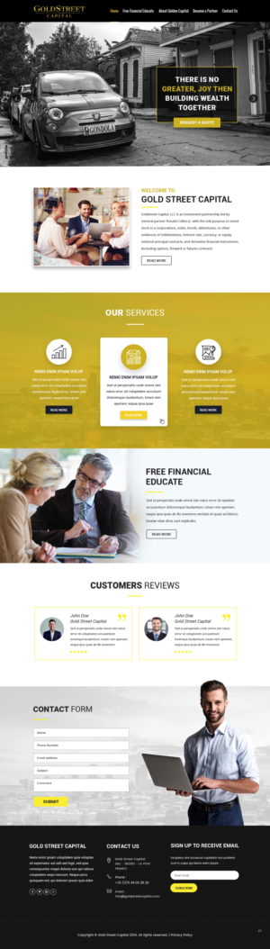 Web Design by pb for The Collins Approach | Design: #22578410