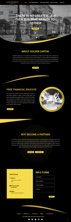 Web Design by pb for The Collins Approach | Design: #22578414