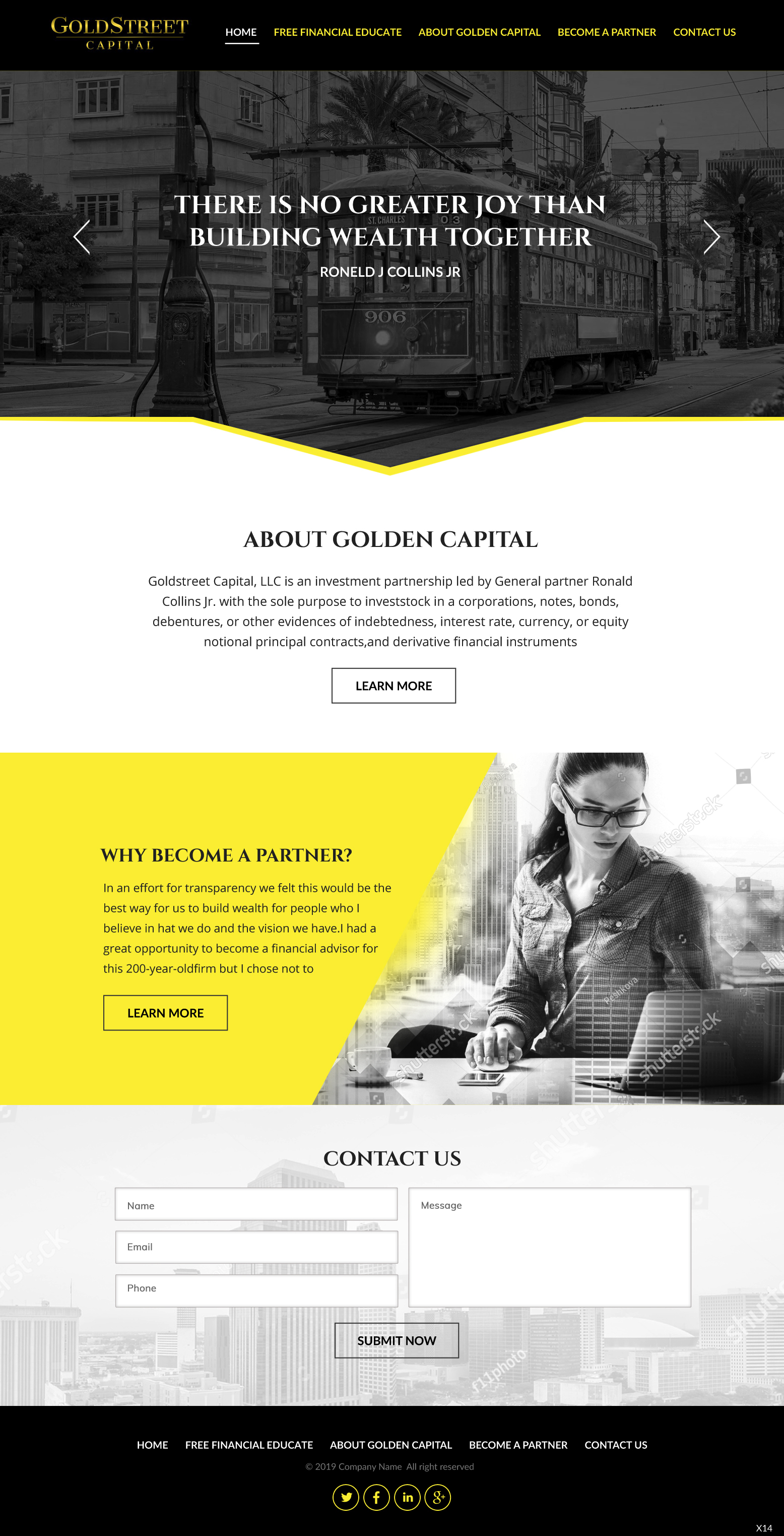 Diseño Web por pb para The Collins Approach | Diseño #22578415