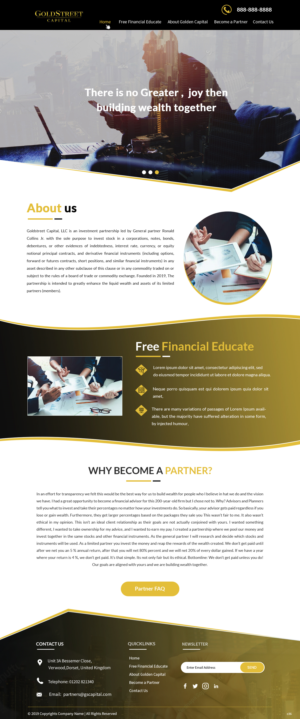 Web Design by pb for The Collins Approach | Design: #22578416