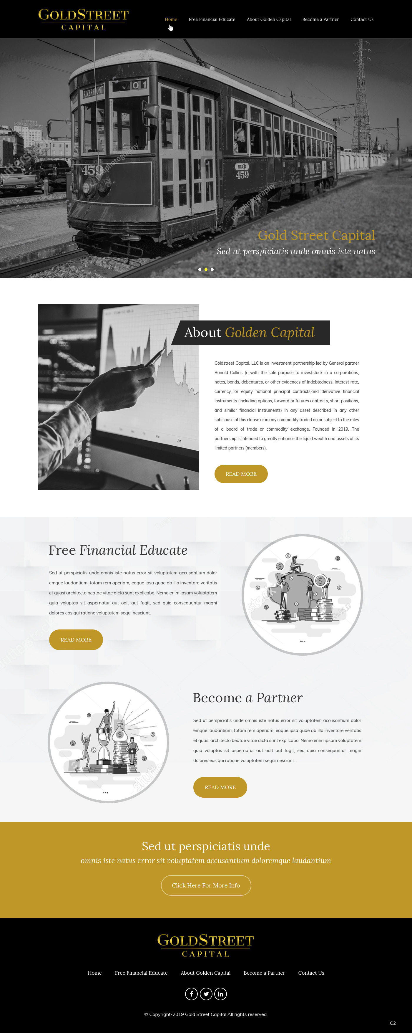 Web-Design von pb für The Collins Approach | Design #22610093