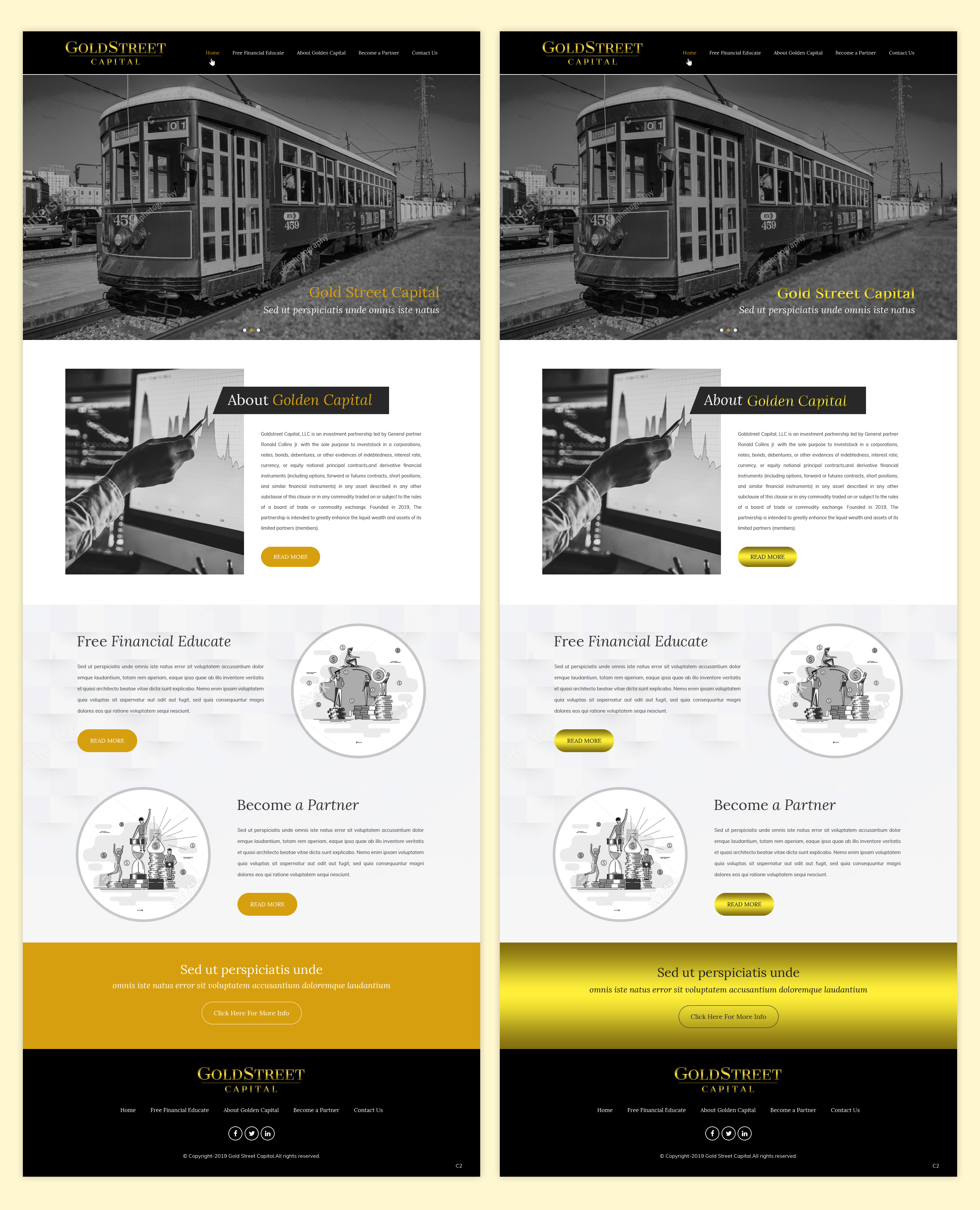 Web Design by pb for The Collins Approach | Design #22626379