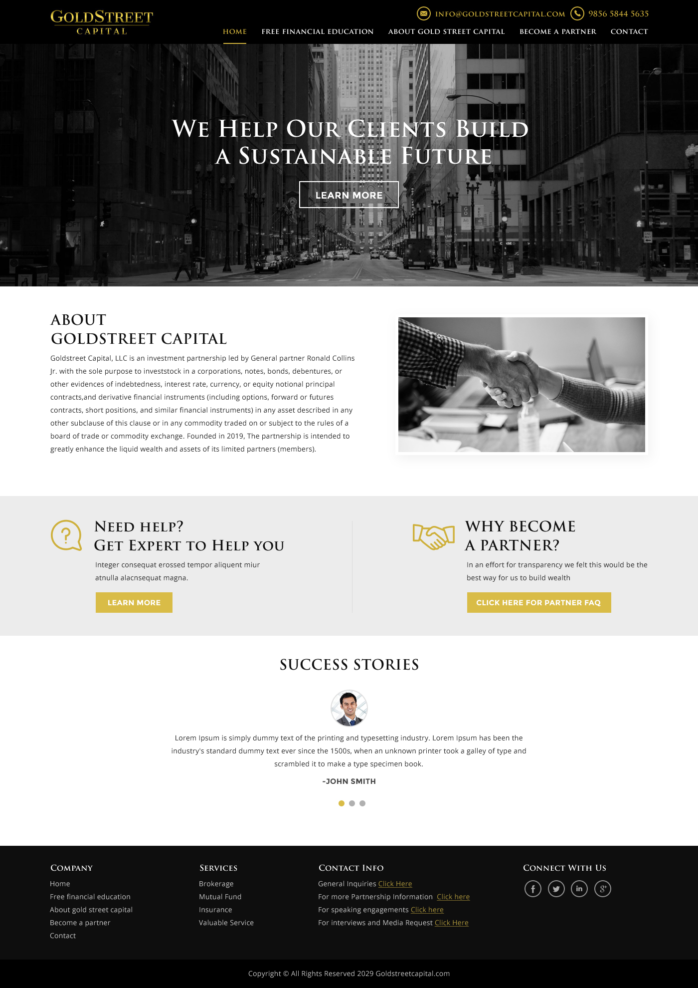 Web-Design von Brajpal Freelance Website Designer für The Collins Approach | Design #22575137
