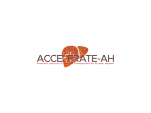 American Consortium of Early Liver Transplantation for Alcoholic Hepatitis (ACCELERATE-AH) | Logo-Design von Matea