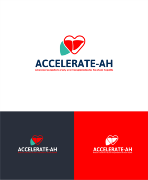 American Consortium of Early Liver Transplantation for Alcoholic Hepatitis (ACCELERATE-AH) | Diseño de Logo por *mary