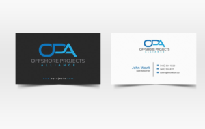 Offshore Energy Projects Management Consultancy needs a business card design  | Business Card Design by Pointless Pixels India