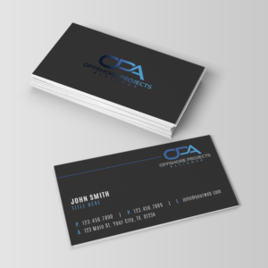 Offshore Energy Projects Management Consultancy needs a business card design  | Business Card Design by Ana White