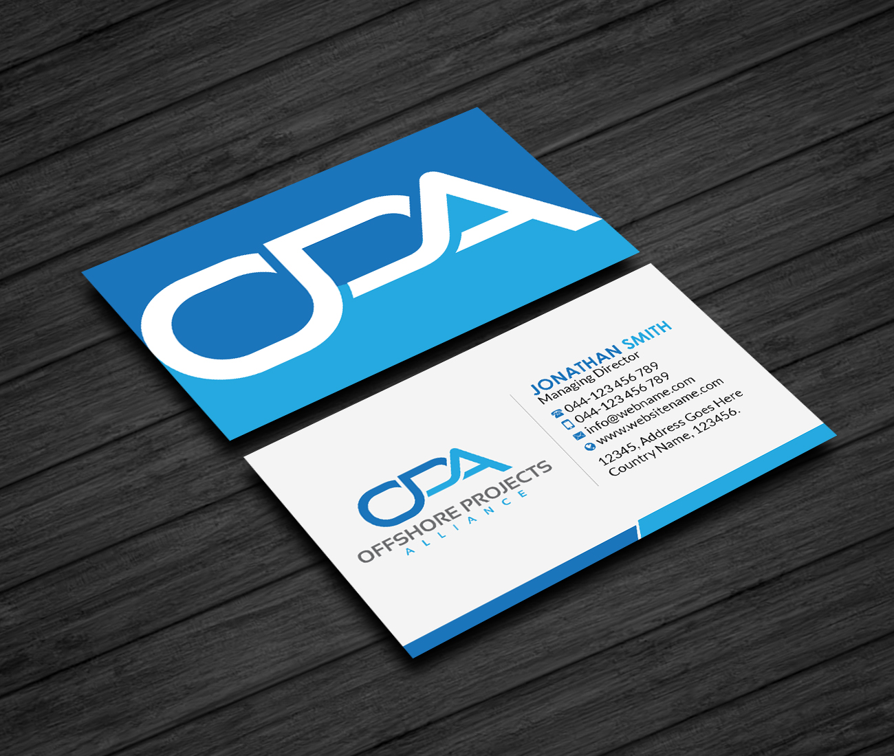 Business Card Design by Creations Box 2015 for this project | Design #22590927