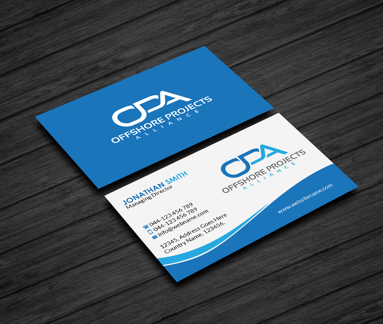 Business Card Design by Creations Box 2015 for this project | Design #22593042