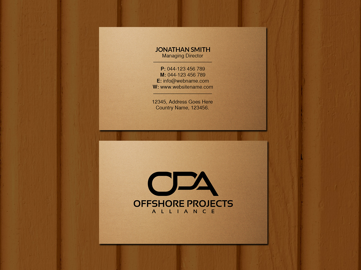 Business Card Design by Creations Box 2015 for this project | Design #22593088