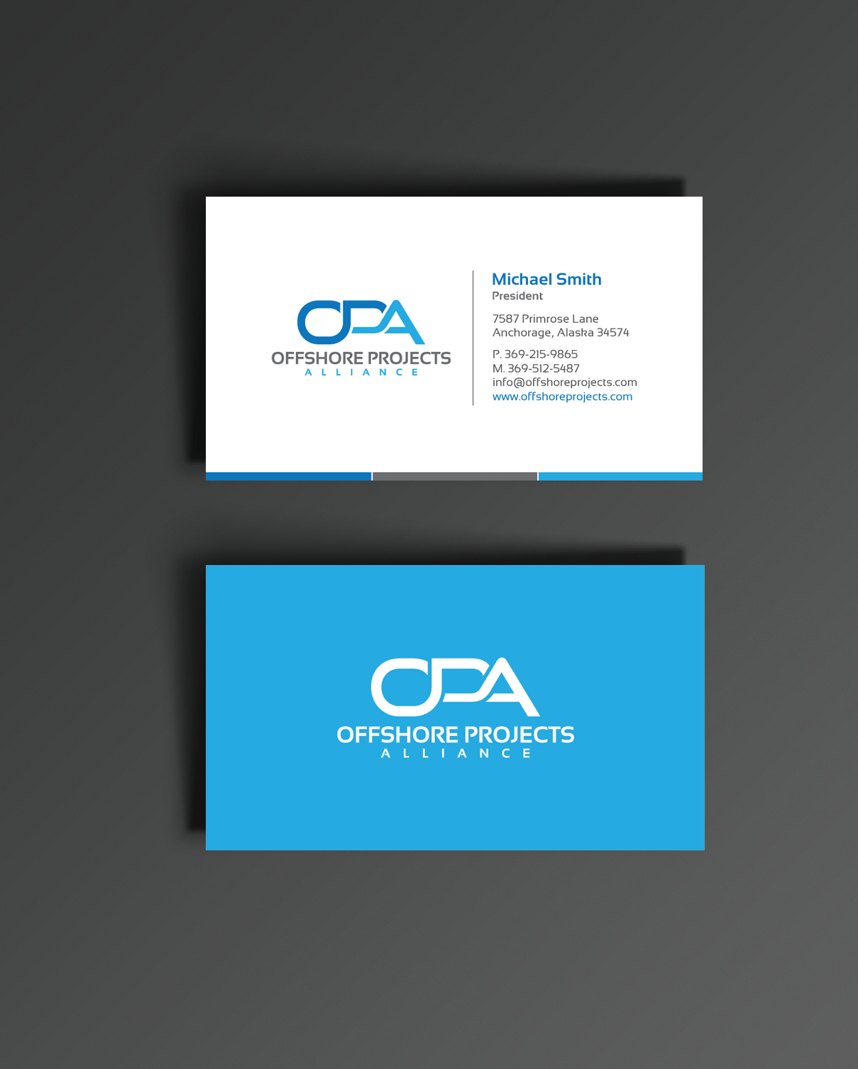 Business Card Design by chandrayaan.creative for this project | Design #22589480