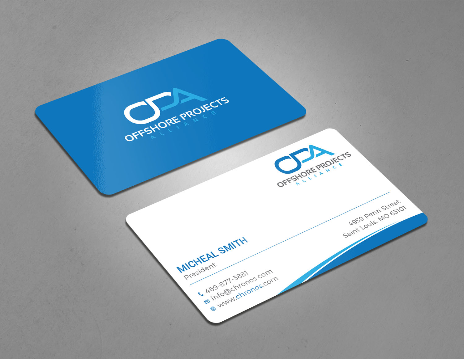 Diseño de Tarjeta de Presentación por Tripti Ranjan Gain para este proyecto | Diseño #22582690