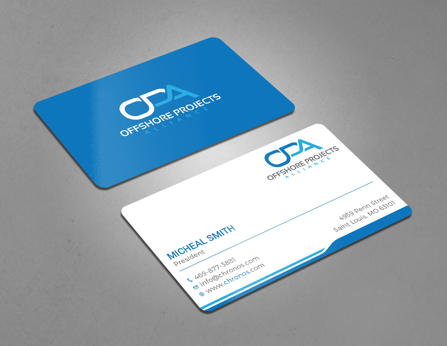 Diseño de Tarjeta de Presentación por Tripti Ranjan Gain para este proyecto | Diseño #22582704