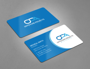 Offshore Energy Projects Management Consultancy needs a business card design  | Visitenkarten-Design von Tripti Ranjan Gain