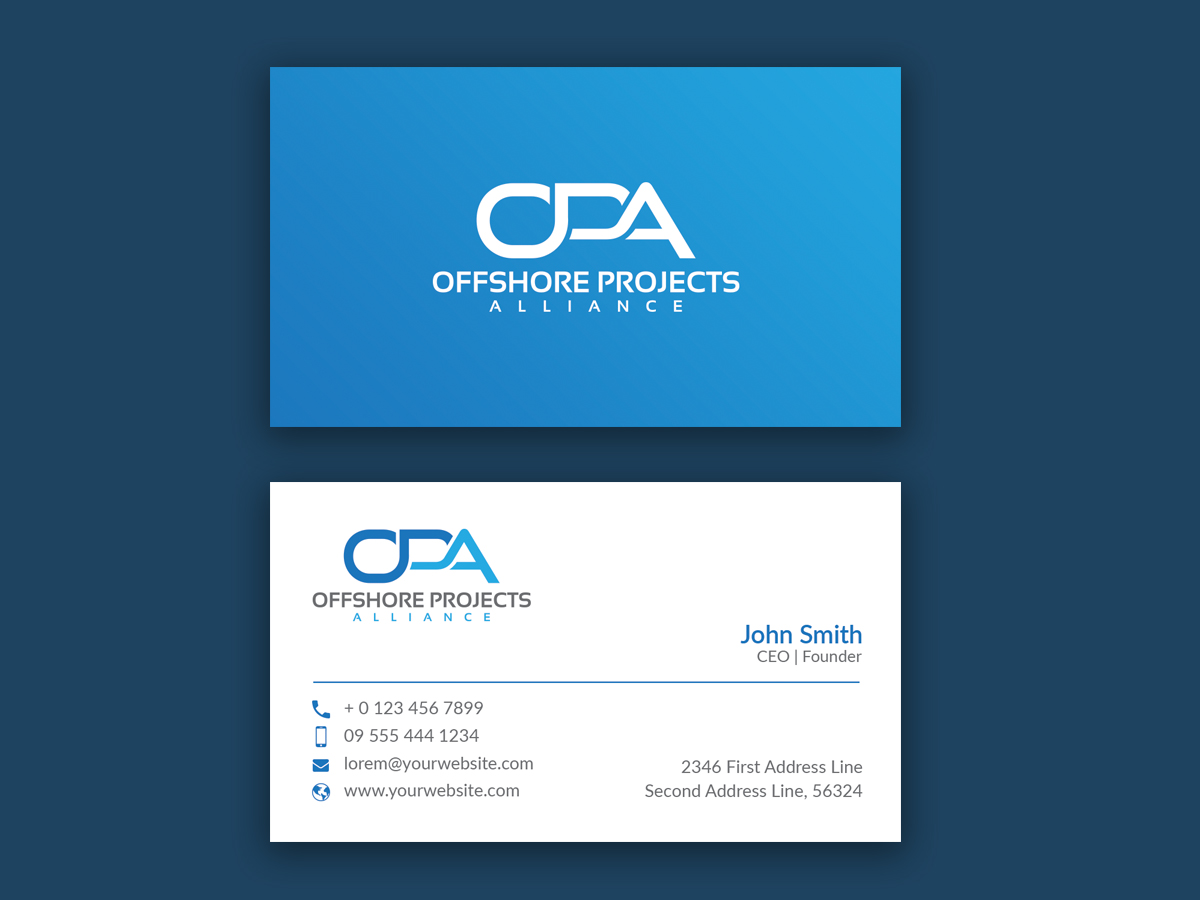 Diseño de Tarjeta de Presentación por Moumita_ para este proyecto | Diseño #22577721