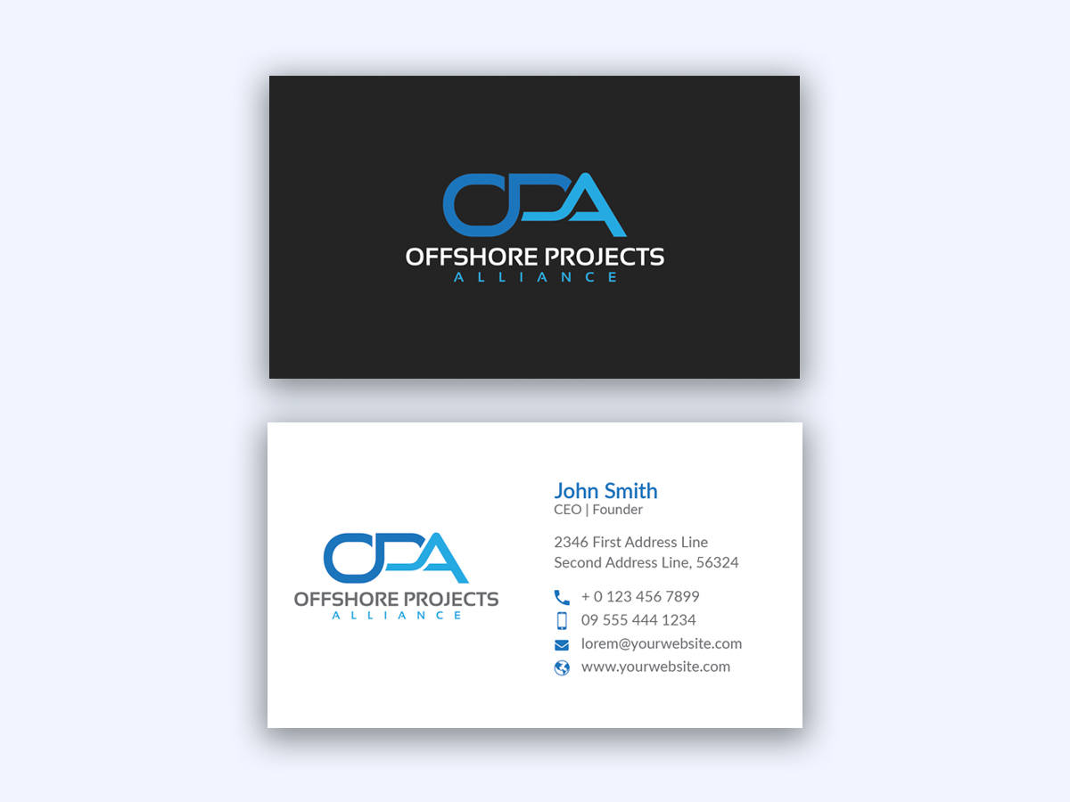 Business Card Design by Moumita_ for this project | Design #22577723