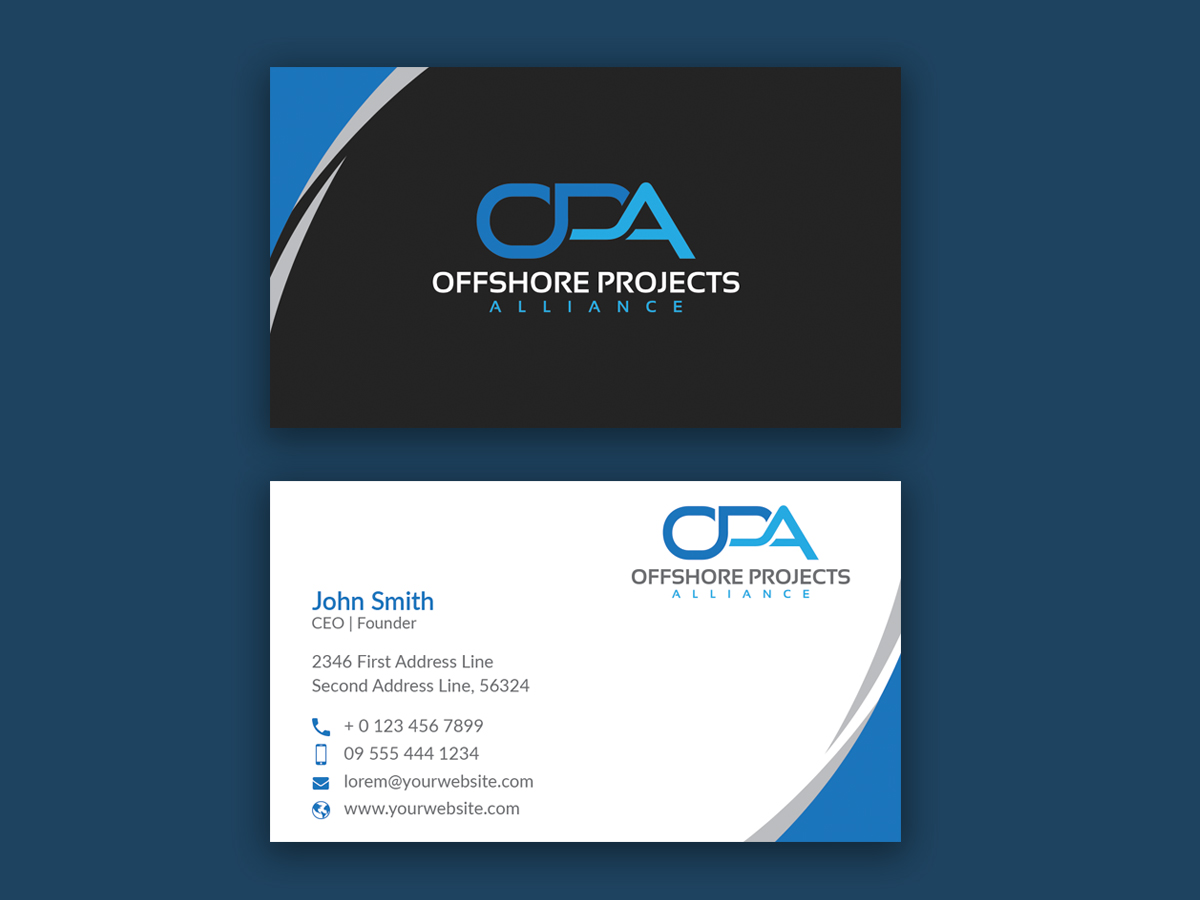 Business Card Design by Moumita_ for this project | Design #22577724