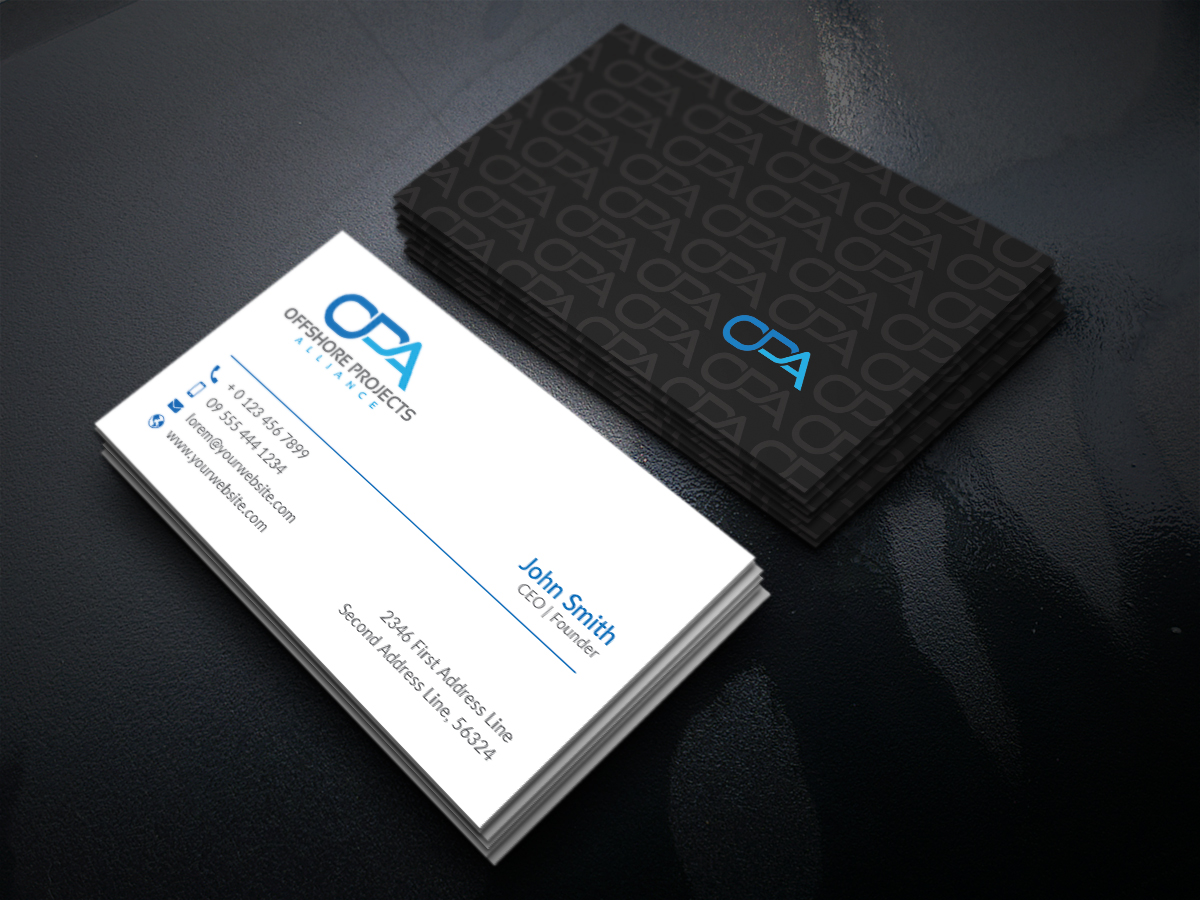 Business Card Design by Moumita_ for this project | Design #22577733