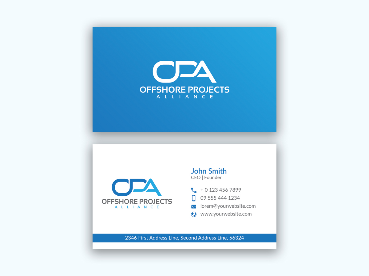 Business Card Design by Moumita_ for this project | Design #22577771