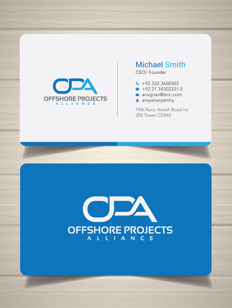 Business Card Design by zumur 2 for this project | Design #22576858