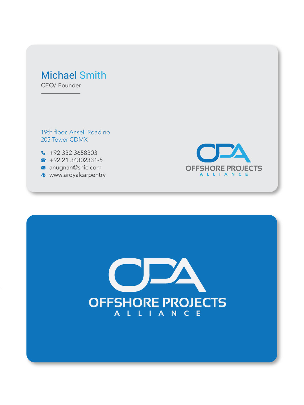 Design de Carte de Visite par zumur 2 pour ce projet | Design #22581666