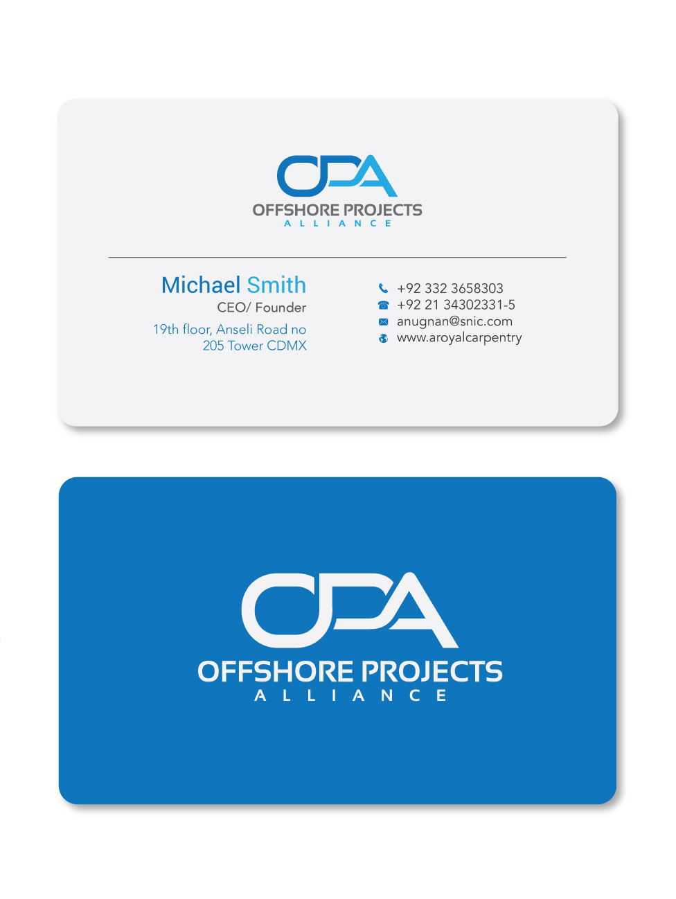 Design de Carte de Visite par zumur 2 pour ce projet | Design #22582247