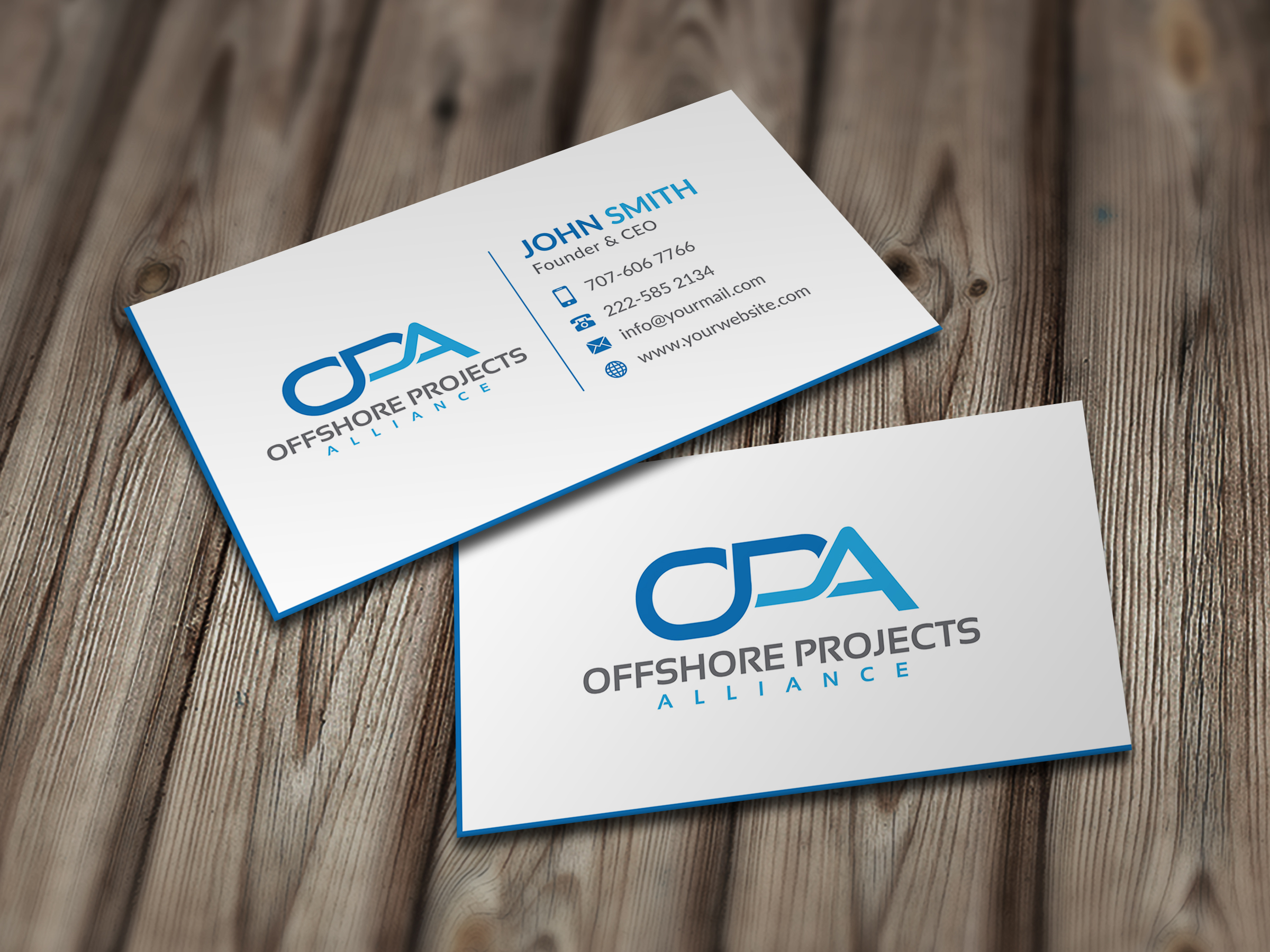 Business Card Design by Musa. A for this project | Design #22583155