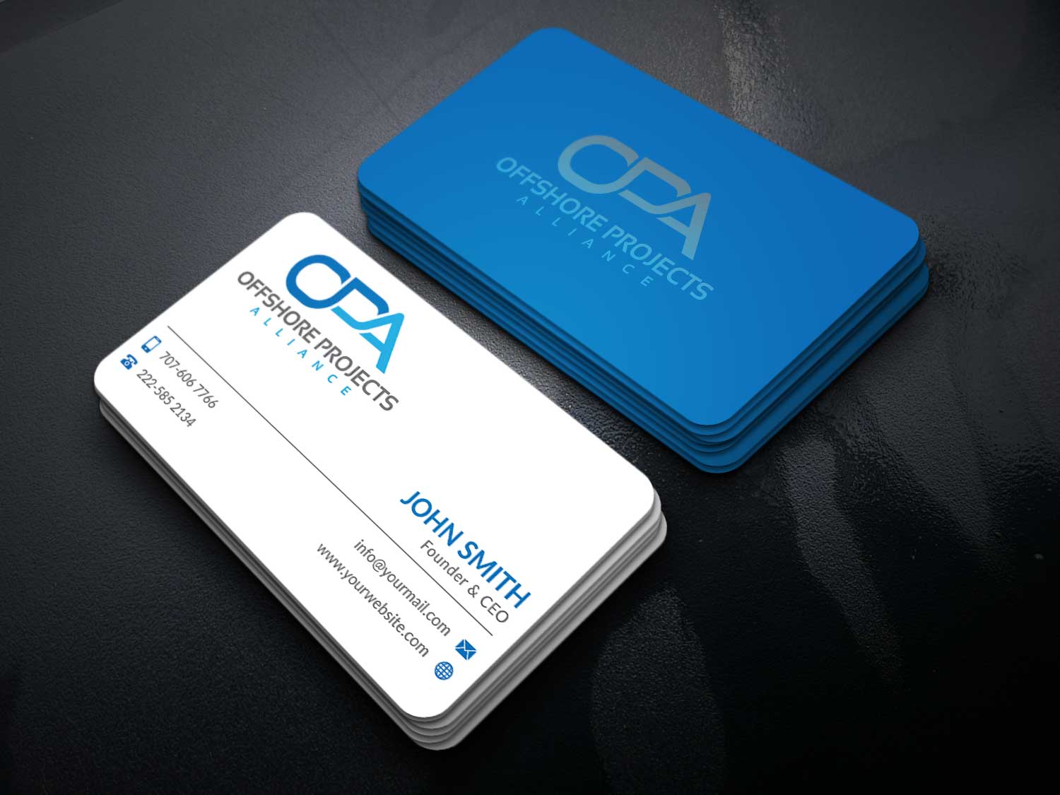 Business Card Design by Musa. A for this project | Design #22583169